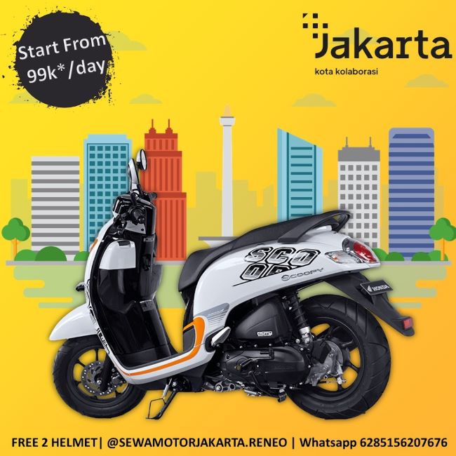 Reneo Rent Sewa Motor Jakarta - Photo by Google