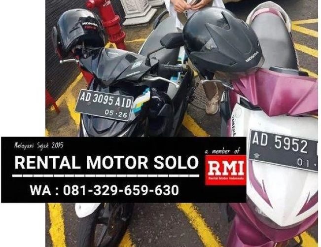 Rental Motor Solo Sewa Motor Solo - Photo by Facebook