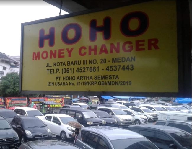 HOHO Money Changer Medan : Gambarnya by Google