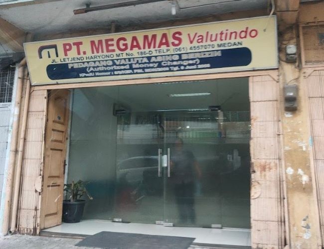 PT. Megamas Valutindo Money Changer Medan : Gambarnya by Google