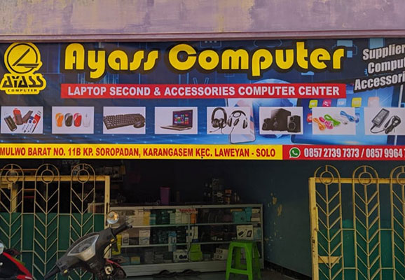 9 Toko Laptop Solo Terlengkap, Biaya Termurah 650rb