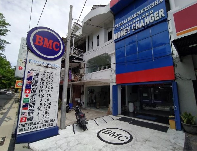 BMC Money Changer Bali : Gambarnya by Google