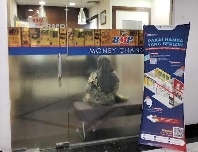 BMP Money Changer Jakarta Pusat : Gambarnya by Google