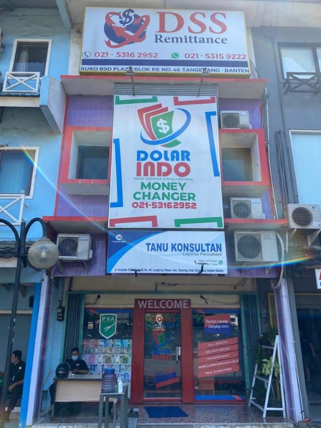 Dolarindo Money Changer Tangerang : Gambarnya by Google