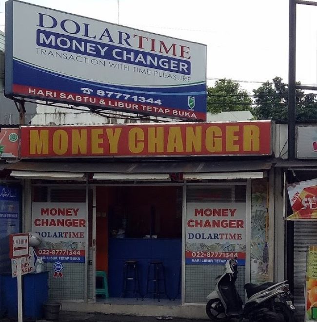 Dolartime Money Changer Bandung : Gambarnya by Google