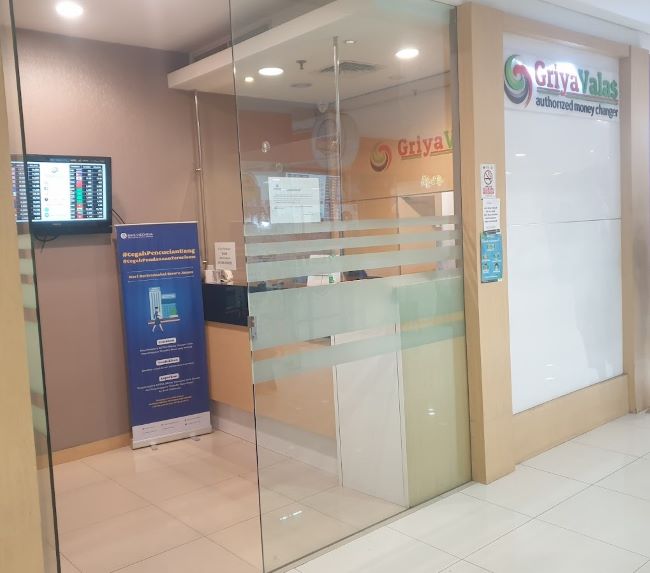 Griya Valas Money Changer Jakarta Timur : Gambarnya by Google