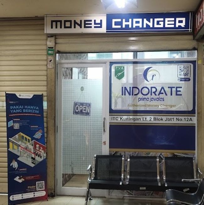Indorate Prima Javalas Money Changer Jakarta Selatan - Photo by Google