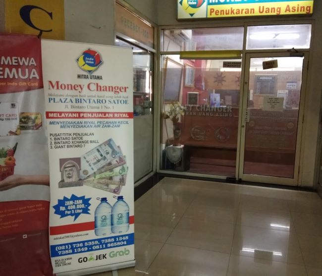 Indovalas Mitra Utama Money Changer Bintaro - Photo by Google