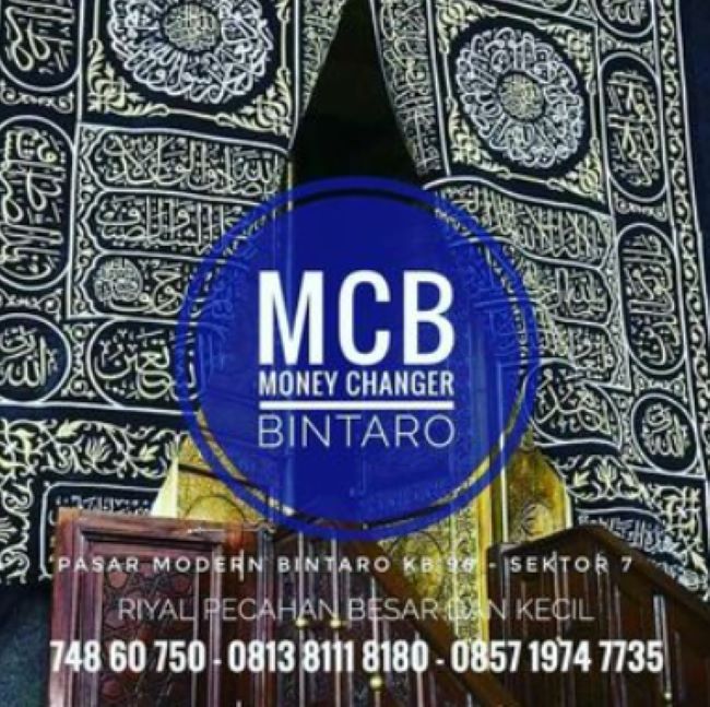 MCB Money Changer Bintaro - Photo by Instagram