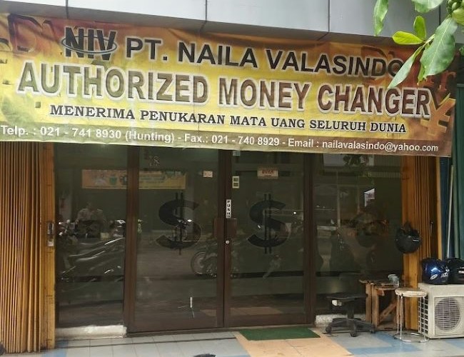 Naila Valasindo Money Changer Bintaro - Photo by Google