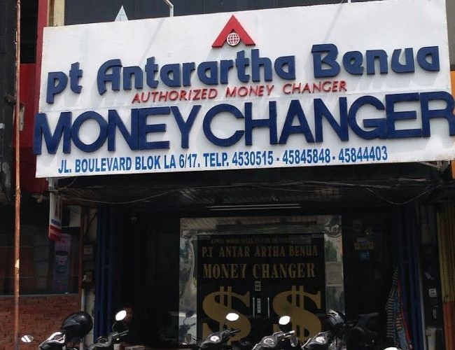 PT. Antarartha Benua Money Changer Kelapa Gading : Gambarnya by Google