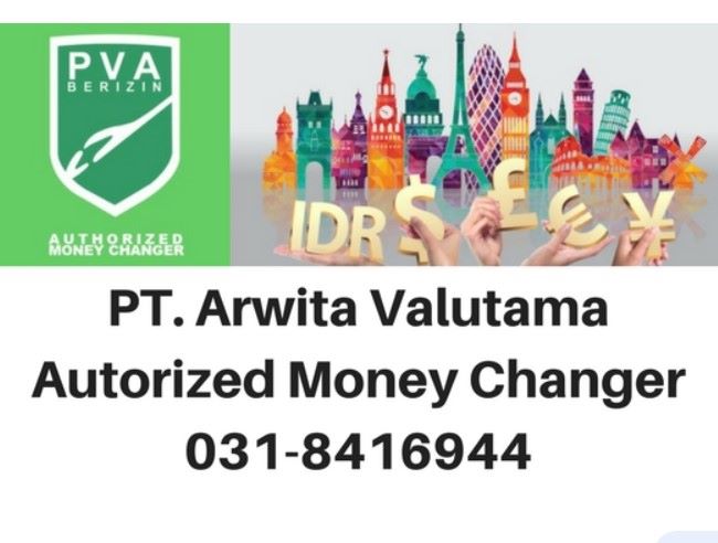 PT. Arwita Valutama Money Changer Surabaya - Photo by Official Site