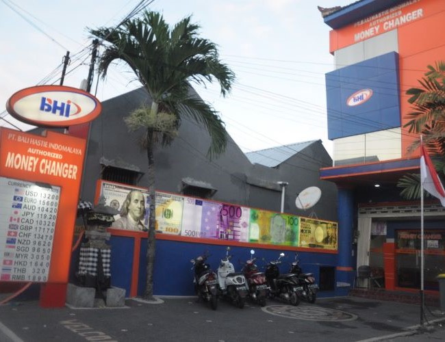 PT. Bali Hastie Indomalaya Money Changer : Gambarnya by Google
