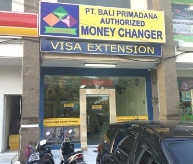 PT. Bali Primadana Money Changer : Gambarnya by Google