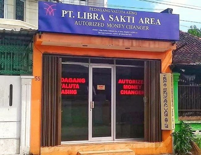 PT. Libra Sakti Area Money Changer Solo : Gambarnya by Google