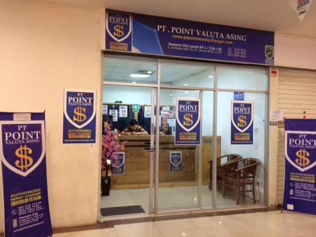 PT. Point Valuta Asing Money Changer Jakarta Barat : Gambarnya by Official Site