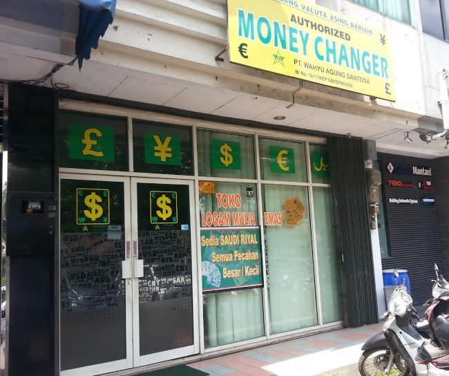PT. Wahyu Agung Santosa Money Changer Jakarta Timur : Gambarnya by Google