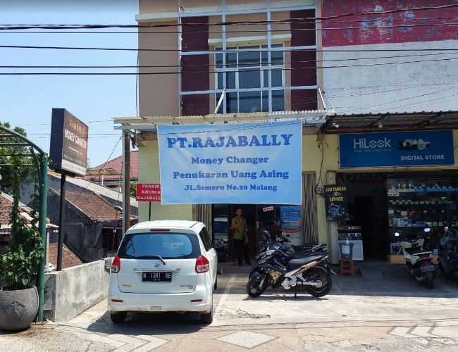 Rajabally Money Changer Malang - Photo by Google