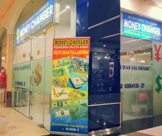 Ratumas Valasindo Money Changer Kelapa Gading : Gambarnya by Google