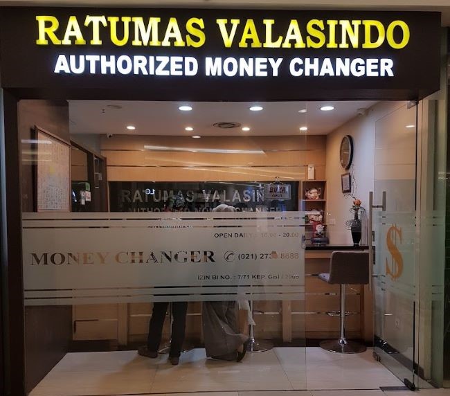 Ratumas Valasindo Money Changer Tebet : Gambarnya by Google