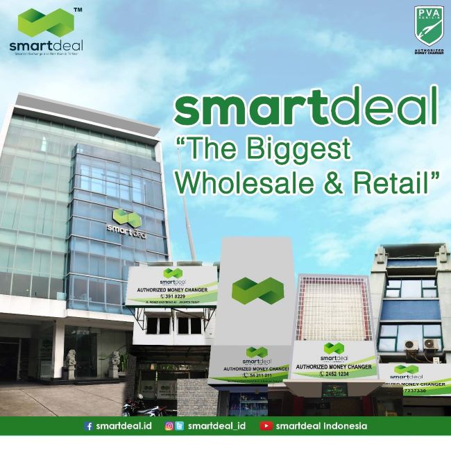 Smartdeal Money Changer Jakarta : Gambarnya by Facebook