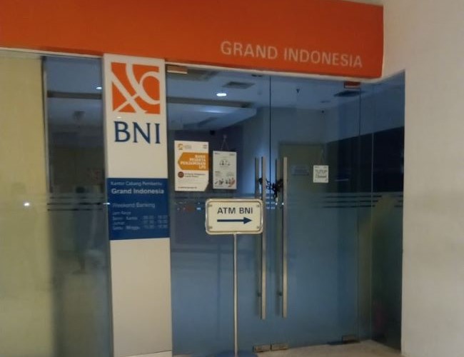 BNI Money Changer Grand Indonesia : Gambarnya by Google
