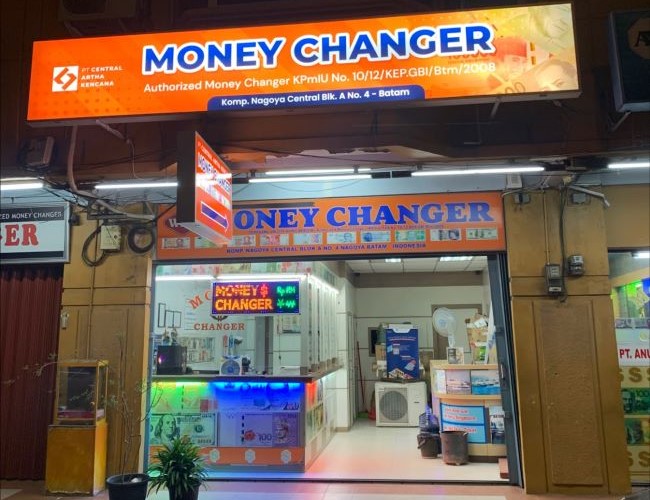 Central Artha Kencana Money Changer Batam - Photo by Google