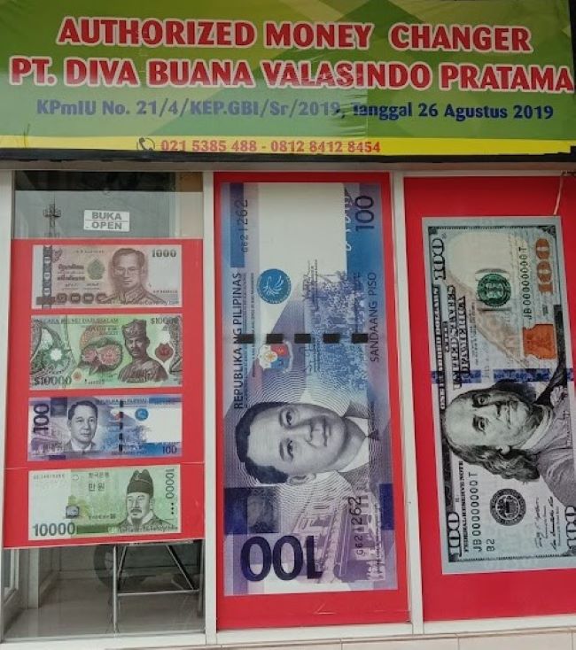 Diva Buana Valasindo Money Changer BSD - Photo by Google