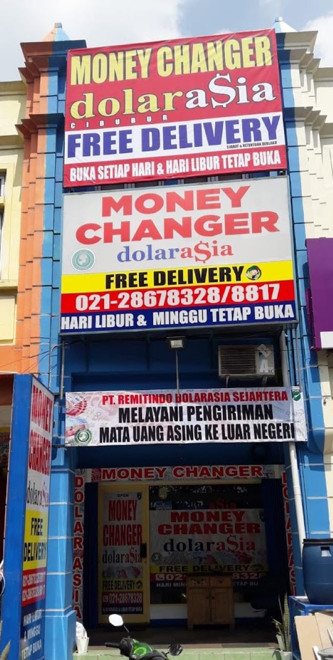 9 Money Changer Cibubur Terdekat Rate Terbaik