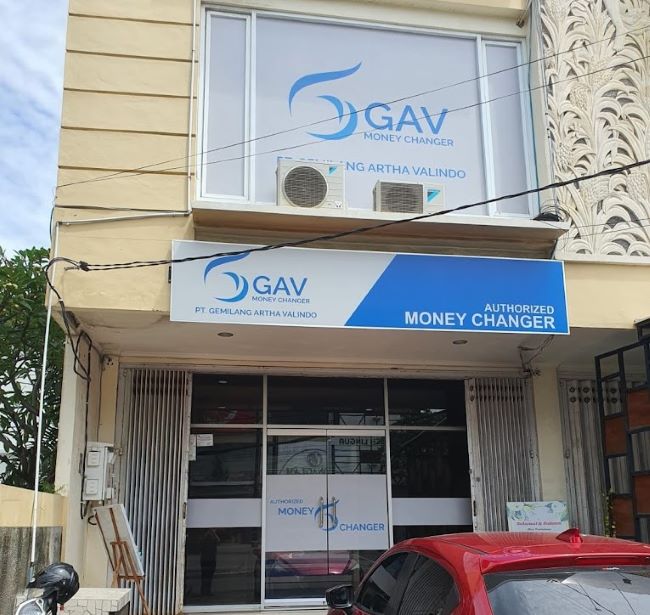 GAV Money Changer Denpasar - Photo by Google