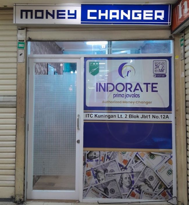 Indorate Prima Javalas Money Changer ITC Kuningan - Photo by Google