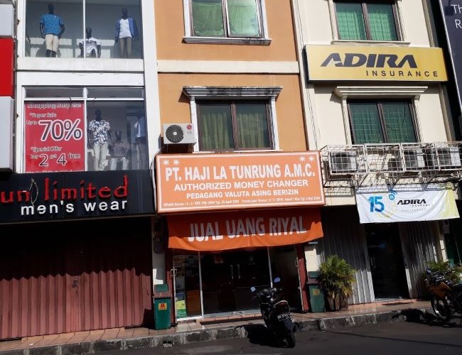 PT. Haji La Tunrung Money Changer Manado : Gambarnya by Google