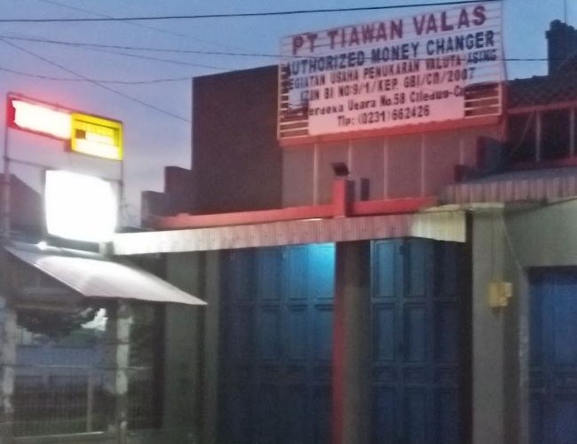 Tiawan Valas Money Changer Cirebon : Gambarnya by Google